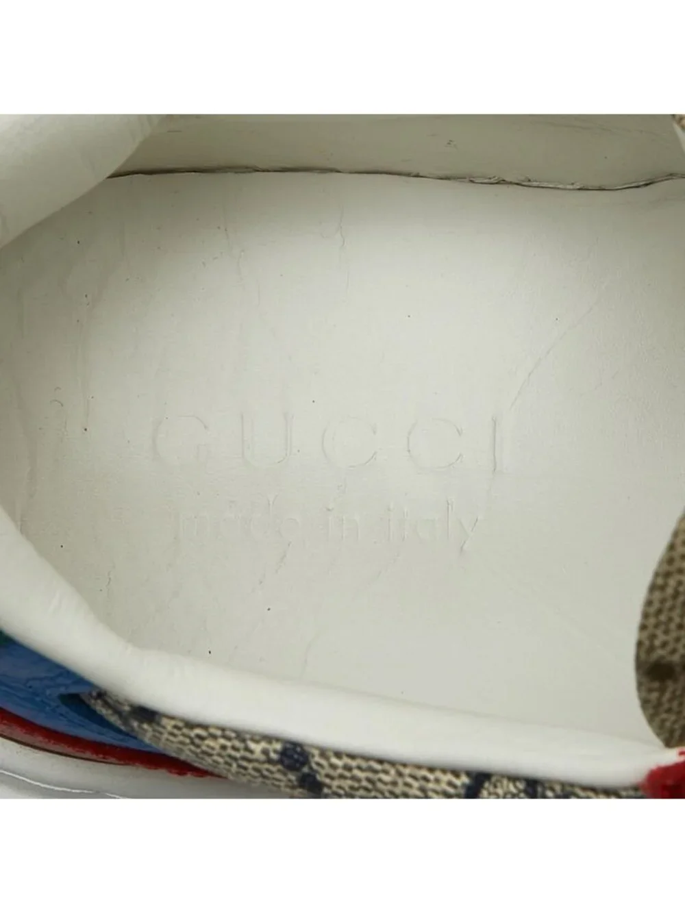 Gucci GG Supreme Low Cut Sneakers 7.5 Multicolor - Picture 8 of 10